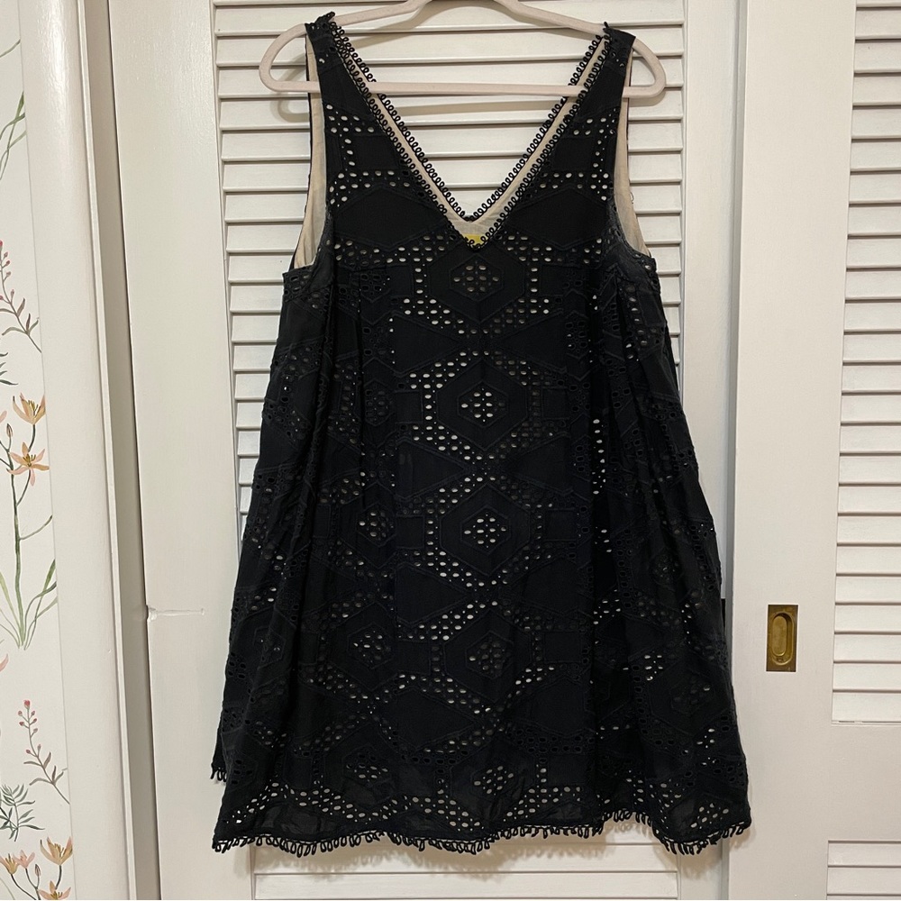 Anthropologie Maeve eyelet dress, size Large